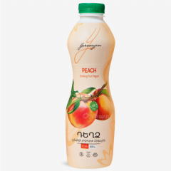 00-00067720 Yogurt drinkable "Yeremyan Products" peach 800ml