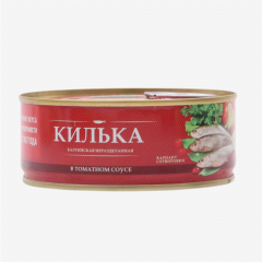 00-00038109 Canned fish "За Родину" with tomato sauce 240g