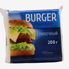 00-00032007 Պանիր հալած «Burger» կաթնային 200գ