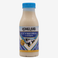 00-00066984 Condensed milk "Homeland" with sugar pt 430g