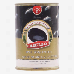 00-00009746 Ձիթապտուղ «Aiello» սև 400գ