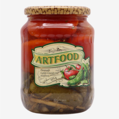 00-00028417 Canned "Artfood" marinated tomatoes and cornichons 675g