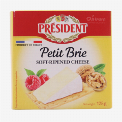 00-00030538 Cheese "President" Petit Brie 125g