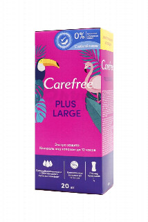 00-00020821   Միջադիրներ ամենօրյա «Carefree» Plus large 20հատ 1750  ital.  Միջադիրներ ամենօրյա «Carefree» Plus large։ Քանակը տուփում՝ 20 հատ։.jpg