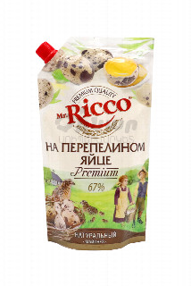 00-00027042   Մայոնեզ «Mr.Ricco» Լորի Ձու 400մլ