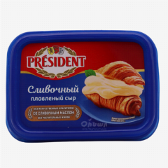 00-00014041 Melted cheese "President" creamy 200g