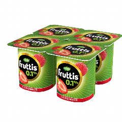 00-00011440 Յոգուրտ «Campina Fruttis» ելակ 0.1% 110գ