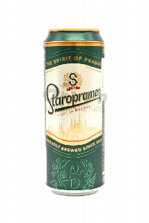 00-00028656  Գարեջուր «Staropramen» բաց 4.2% թ/տ 450մլ