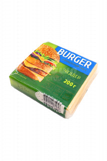 00-00032005   Պանիր հալած «Burger» չեդեր 200գ