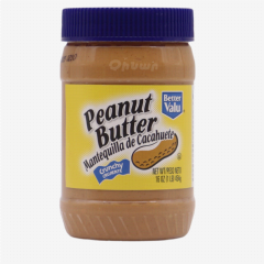 00-00027535  Peanut cream "Better Valu Crunchy" 454g