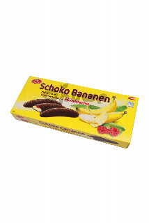 00-00052730   Շոկոլադե կոնֆետներ «Schoko Bananen» ազնվամորի 300գ 1930 Ավստրիա   Շոկոլադե կոնֆետների հավաքածու ազնվամորու միջուկով;.jpg