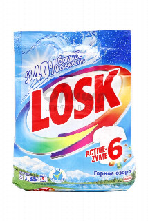 00-00021639  Փոշի լվացքի «Losk» սպիտակ 1,35կգ