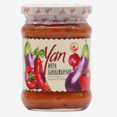 00-00058547 Canned "Yan" spicy eggplant caviar 250g