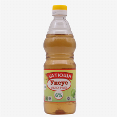 00-00067122 Apple vinegar "Katyusha" 6% 0.5l