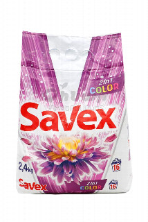 00-00046200  Փոշի լվացքի  «Savex» Color 1 in 1 Ավտոմատ  2,4կգ   3050.jpg