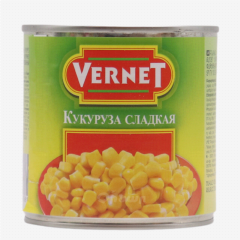 00-00013627 Canned "Vernet" Corn 340g