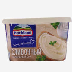 00-00014033 Melted cheese "Hochland" cream 400g