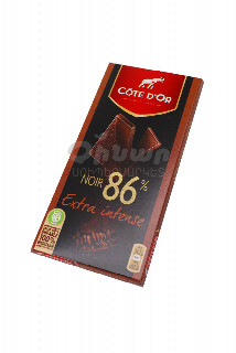 00-00046609   Շոկոլադե սալիկ «Cote D`or» Noir 86% 100գ 1430 Բելգիա Շոկոլադե սալիկ  մուգ 86%;.jpg