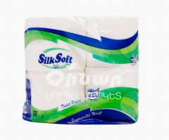 00-00003810 Զուգարանի թուղթ «Silk Soft» եռաշերտ 4հատ