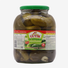 00-00013421 Canned "Lutik" marinade gherkin 6-9cm 1500ml