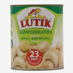 00-00013418 Պահածո «Lutik» սունկ ամբողջական թ/տ 800գ