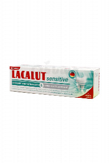 00-00028219Ատամի մածուկ «Lacalut» Sensitive 75մլ   գեր, 2920  Ատամի մածուկ նվազեցնում է ատամի գերզգայունությունը, պաշտպանում է վերականգնում էմալի բնական սպիտակությունը՝ խնամքով և զգուշորեն հեռացնելով ատամնափը.jpg