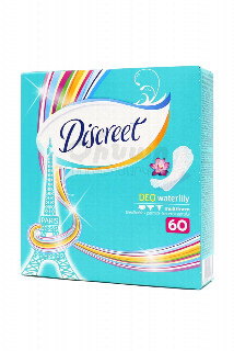 00-00011125   Ամենօրյա միջադիրներ «Discreet» Deo Waterliliy Multiform 60հատ1420Ամենօրյա միջադիրներ ջրաշուշանի բույրով։ Քանակը տուփում՝ 60 հատ։ուկրաինա.jpg