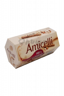 00-00052794Վաֆլե գլանակներ «Amicell» շոկոլադապատ,պնդուկով 150գ  900 ռուսաստան Վաֆլե գլանակներ ընկույզային կրեմով կաթնային շոկոլադի մեջ;.jpg