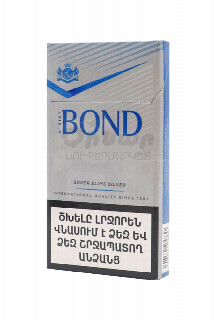 00-00026267   Ծխախոտ «Bond» Super Slims Silver