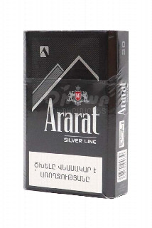 00-00026252   Ծխախոտ «Ararat» Silver Line Black