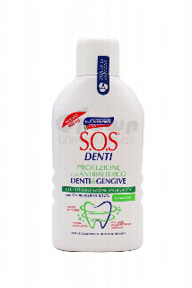 00-00036234  Ողողման հեղուկ բերանի «S.O.S Denti» քլորհեքսիդինով 400մլ