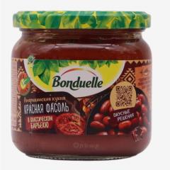 00-00055894 Canned "Bonduelle" red beans in classic barbecue 360g