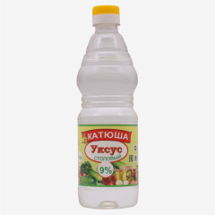 00-00067121 Vinegar "Katyusha" 9% 0.5l