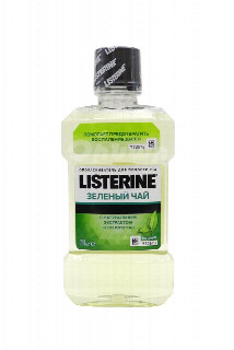 00-00030334  Ողողման հեղուկ բերանի «Listerine» зеленый чай 250մլ  1720  Բերանի խոռոչի ողողման հեղուկ՝ կանաչ թեյի էքստրակտով։   իտալ;.jpg