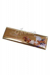 00-00042886   Շոկոլադե սալիկ «Lindt Swiss Premium» կաթնային,պնդուկ,հապալաս 300գ 3570  Շվեցարիա  Շոկոլադե սալիկ ՝ կաթնային շոկոլադ  հապալասով,և ամբողջական պնդուկով;.jpg