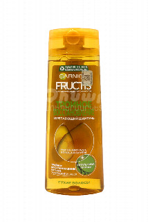 00-00021377 Շամպուն «Garnier Fructis»  եռակի վերականգնում 250մլ 1080 ռուսաստան Շամպուն եռակի վերականգնում չոր և վնասված մազերի համար, ապահովում է 3 անգամ ավելի շատ սնուցում ;.JPG