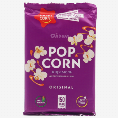 00-00053672 Adi Budi "Happy Corn" for microwave with caramel flavor 100g