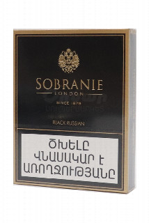 00-00026442   Ծխախոտ «Sobranie» Black Russian