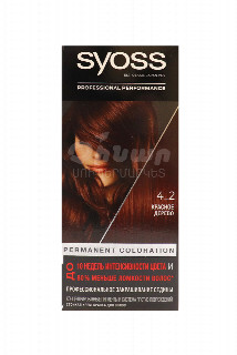 00-00021085 Մազի ներկ «Syoss» Color 4-2 ռուսաստան Մազի ներկ,գույնը ՝ կարմիր ;.jpg