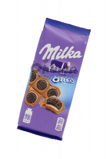 00-00035391 Շոկոլադե սալիկ «Milka» Oreo 92գ 650 Հունգարիա  Կաթնային շոկոլադ թխվածքաբլիթ Oreo-ով ;.jpg