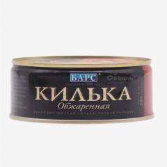 00-00052683 Canned fish "Bars" with Baltic tomato sauce 230g