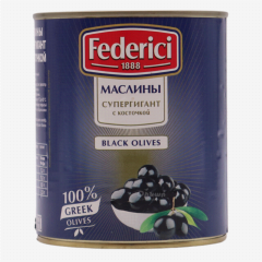 00-00060401 Olive "Fdererici" black extra large 820g