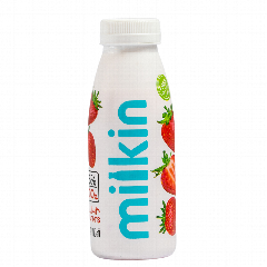 00-00068028   Յոգուրտ ըմպելի «Milkin» 1.5% ելակ առանց գլյուտեն 300գ