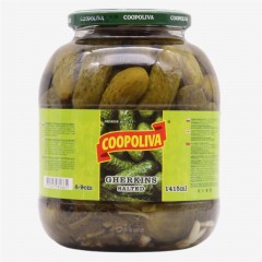 00-00013364 Canned "Coopoliva" cucumbers 1.4l 6-9cm