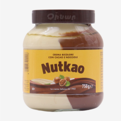 0-00012844 Chocolate cream "Nutkao" Two-color 750g