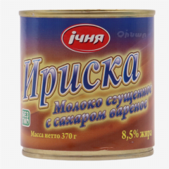 00-00006588 Condensed milk "Ічня" toffee berry 370ml