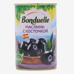 00-00034056 Olives "Bonduelle" black pitted 300g