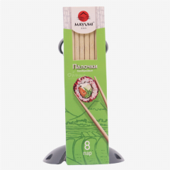 00-00035143 Bamboo sushi stick "Mayumi" 8 pieces