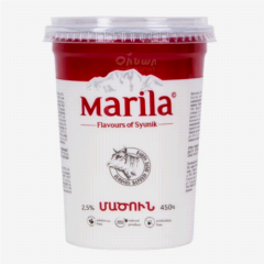 00-00010176 Yogurt "Marila" 2.5% 450g