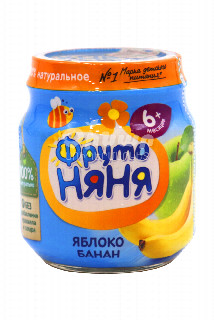 00-00030776 Խյուս «Фруто Няня» Խնձոր,բանան 100գ